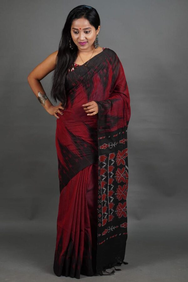 Slab khadi paint saree - Image 29