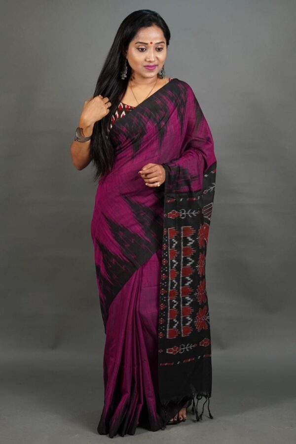 Slab khadi paint saree - Image 30