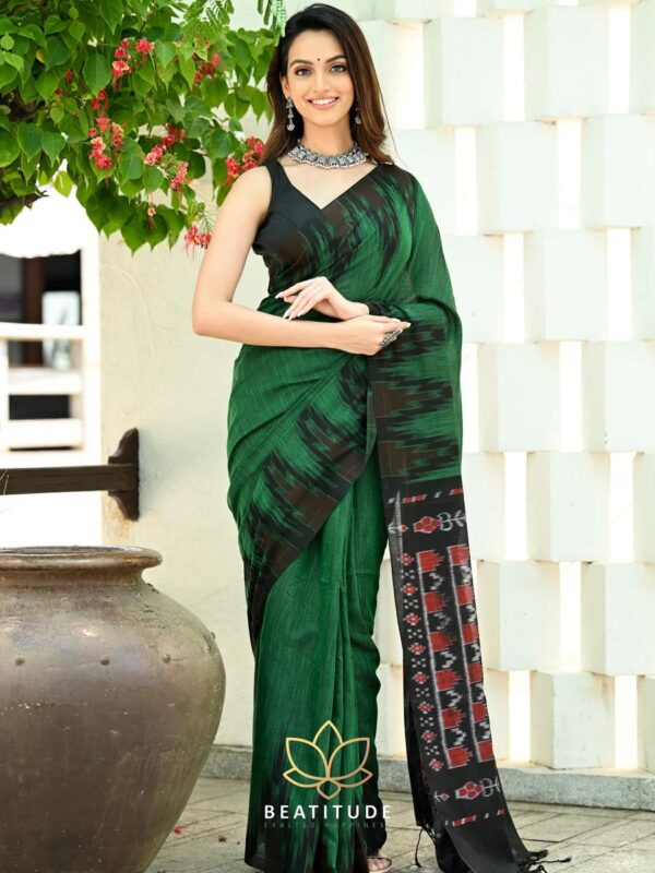 Slab khadi paint saree - Image 32