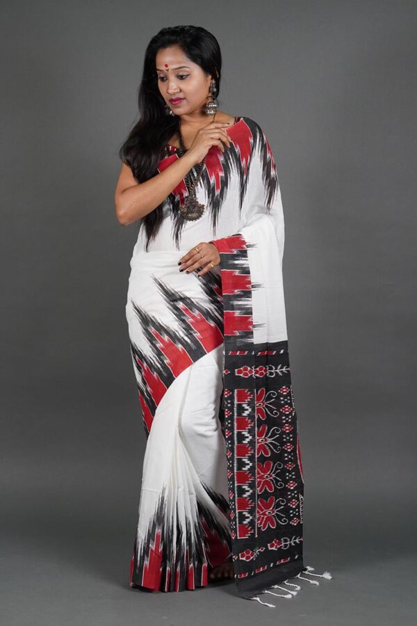 Slab khadi paint saree - Image 41