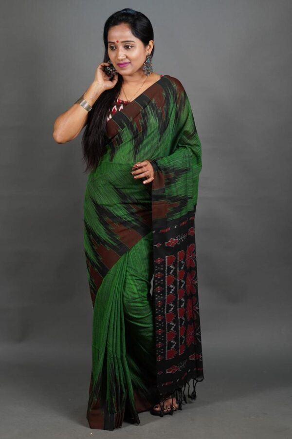 Slab khadi paint saree - Image 15