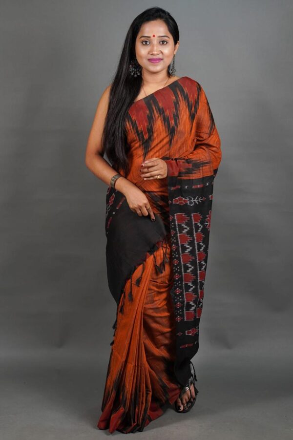 Slab khadi paint saree - Image 16