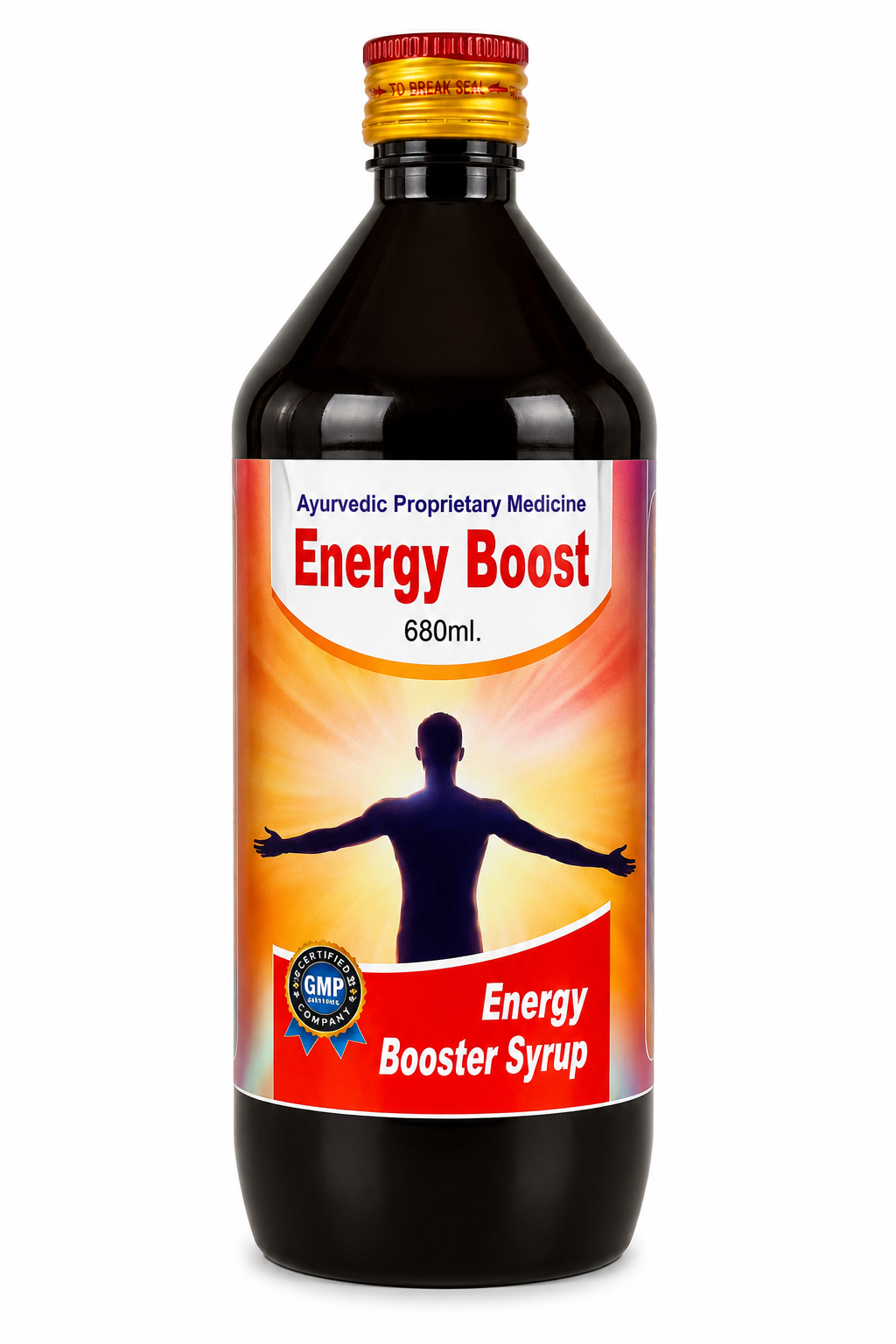 R.S. Energy Boost Syrup | Ayurvedic Energy & Memory Support Formula | 680ml